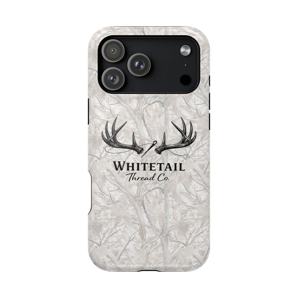 WinterTree Camouflage Whitetail Antlers Phone Case — Magnetic Impact-Resistant