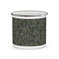 Camo Enamel  Mug — Outdoor Hunting Coffee Cup