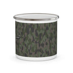 Camo Enamel  Mug — Outdoor Hunting Coffee Cup