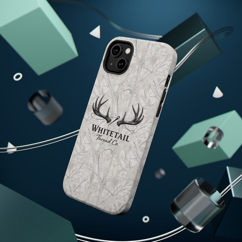 WinterTree Camouflage Whitetail Antlers Phone Case — Magnetic Impact-Resistant