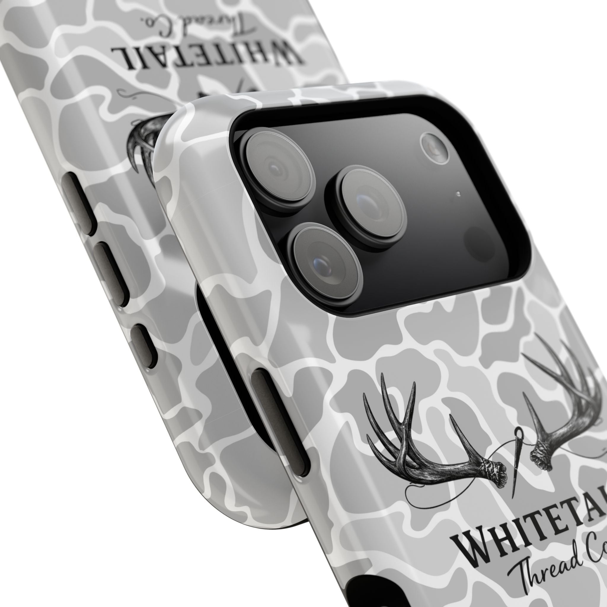 Duck Camo Whitetail Thread Co. Antler Phone Case — Impact-Resistant iphone case