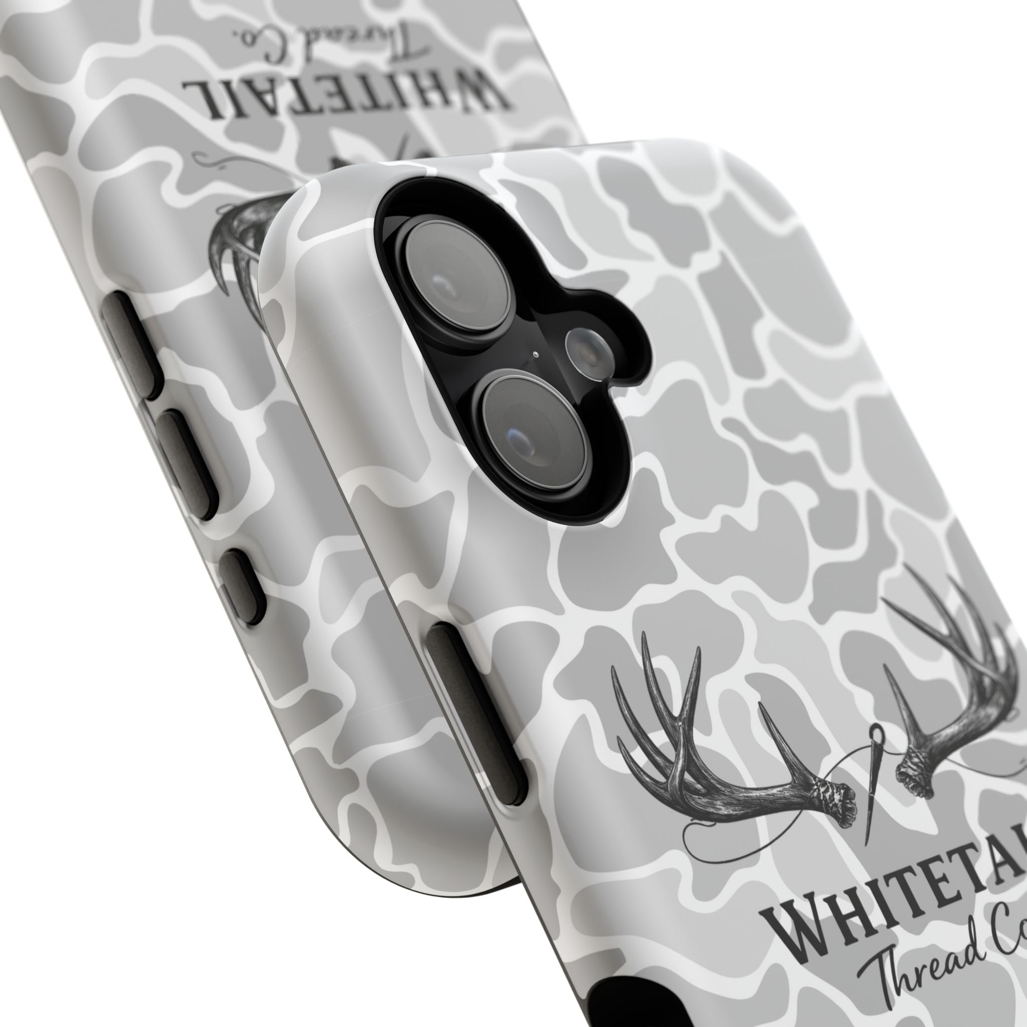 Duck Camo Whitetail Thread Co. Antler Phone Case — Impact-Resistant iphone case