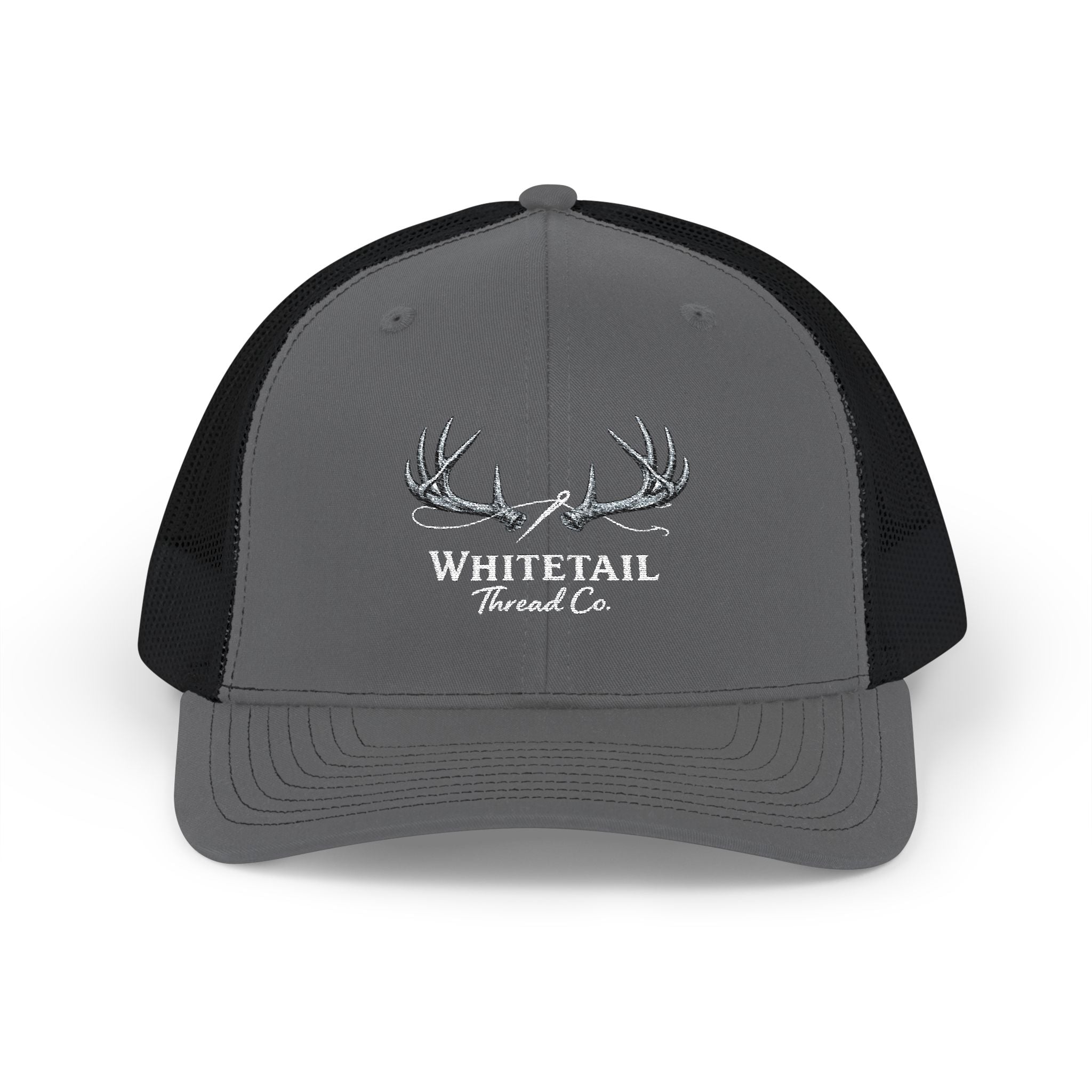 Embroidered Whitetail Antlers Snapback- Richardson 112 Hat