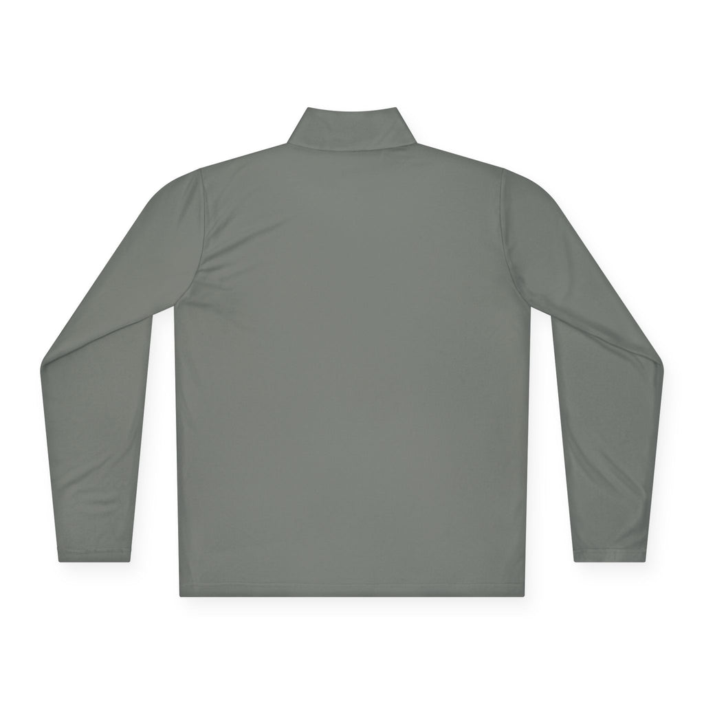 Quarter-Zip Pullover — Minimal Antler Logo Pullover