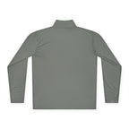 Quarter-Zip Pullover — Minimal Antler Logo Pullover