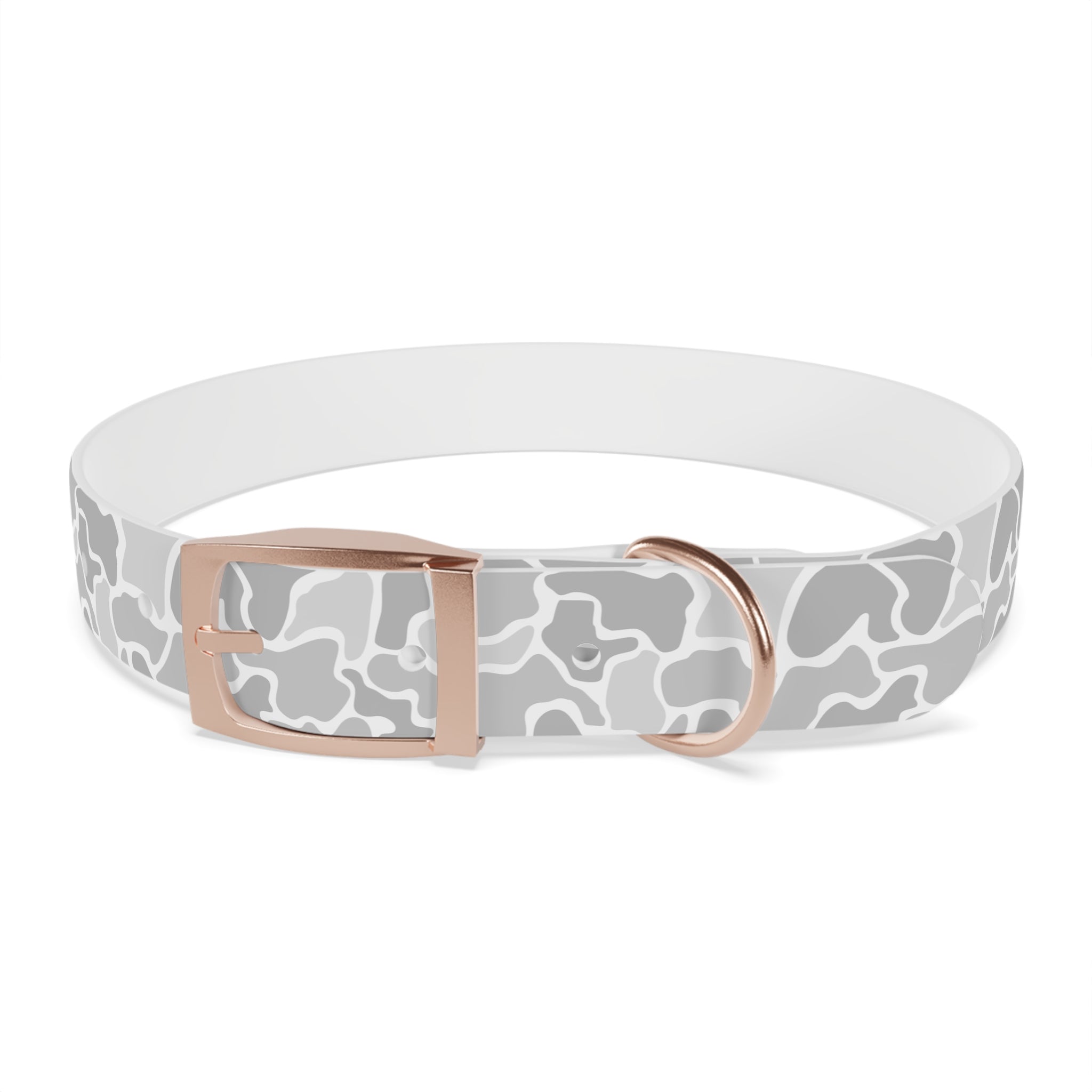 Gray Duck Camo Dog Collar