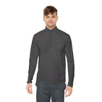 Quarter-Zip Pullover — Minimal Antler Logo Pullover