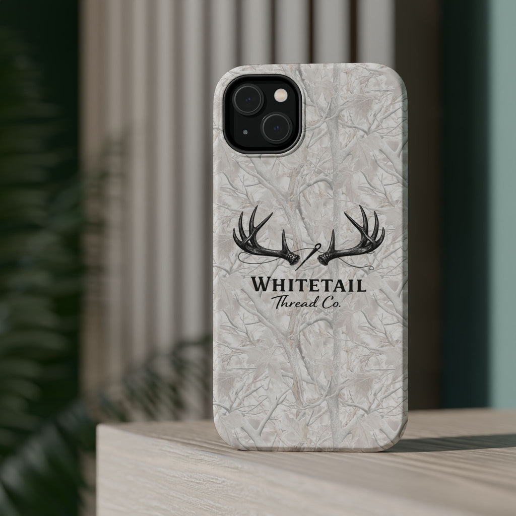 WinterTree Camouflage Whitetail Antlers Phone Case — Magnetic Impact-Resistant