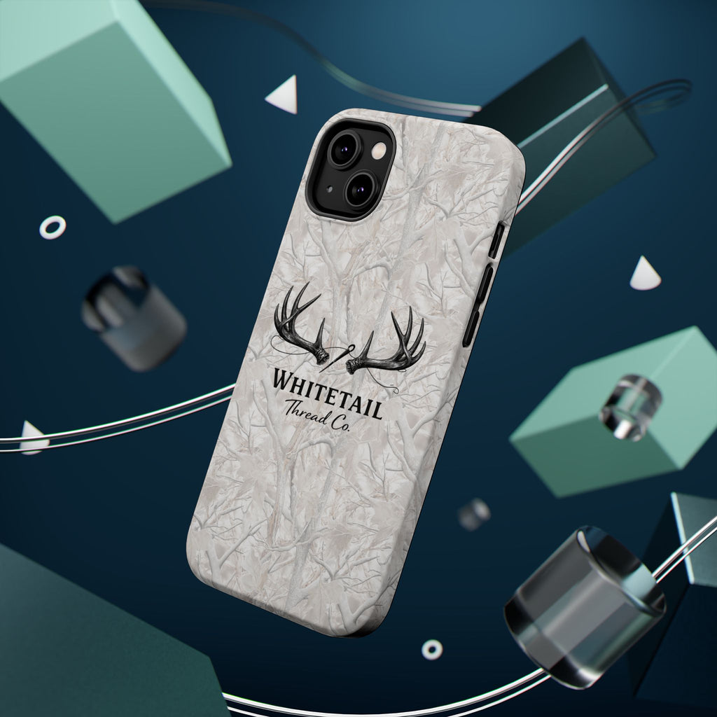 WinterTree Camouflage Whitetail Antlers Phone Case — Magnetic Impact-Resistant