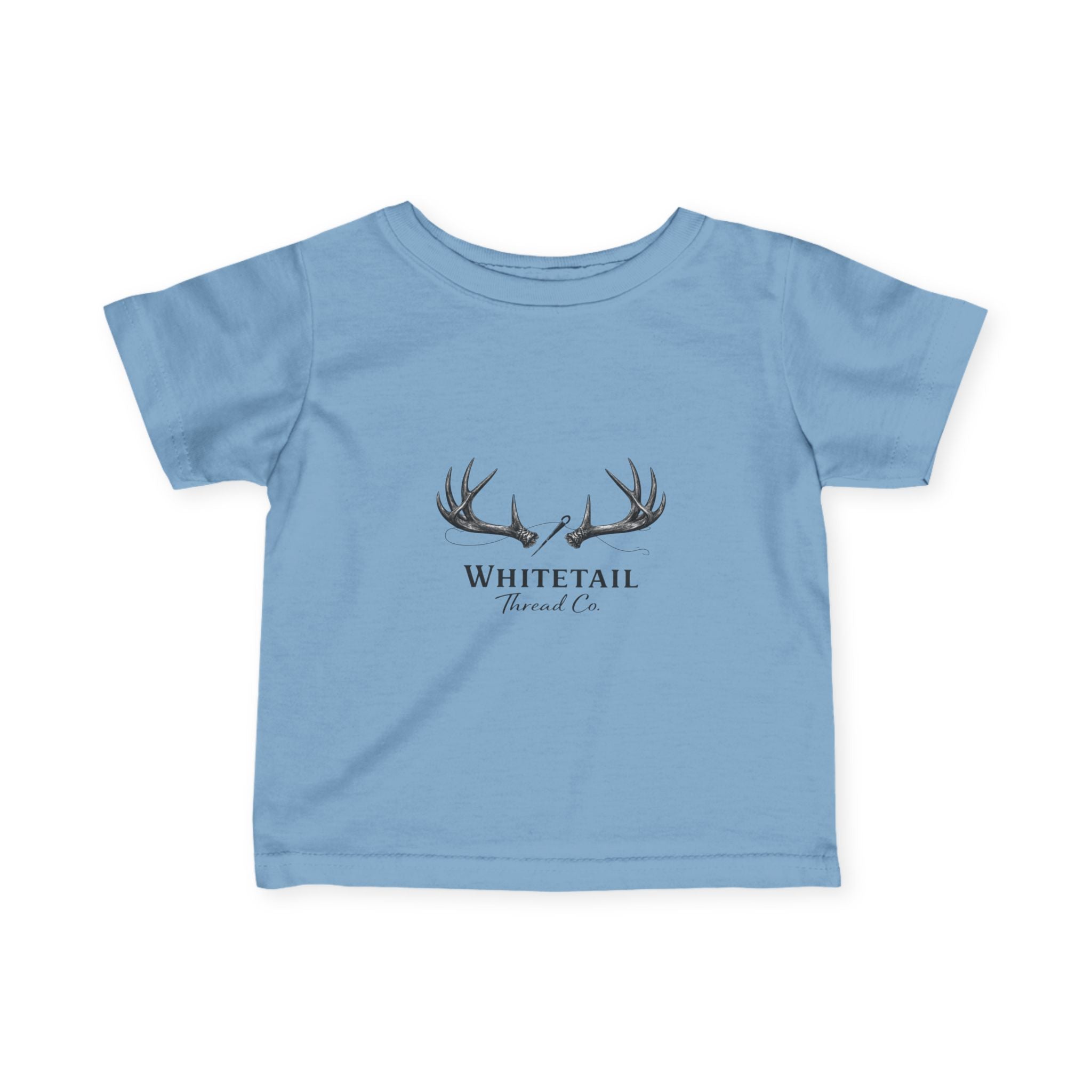 Infant Tee — Whitetail Brand Co. Antler Logo Baby Shirt