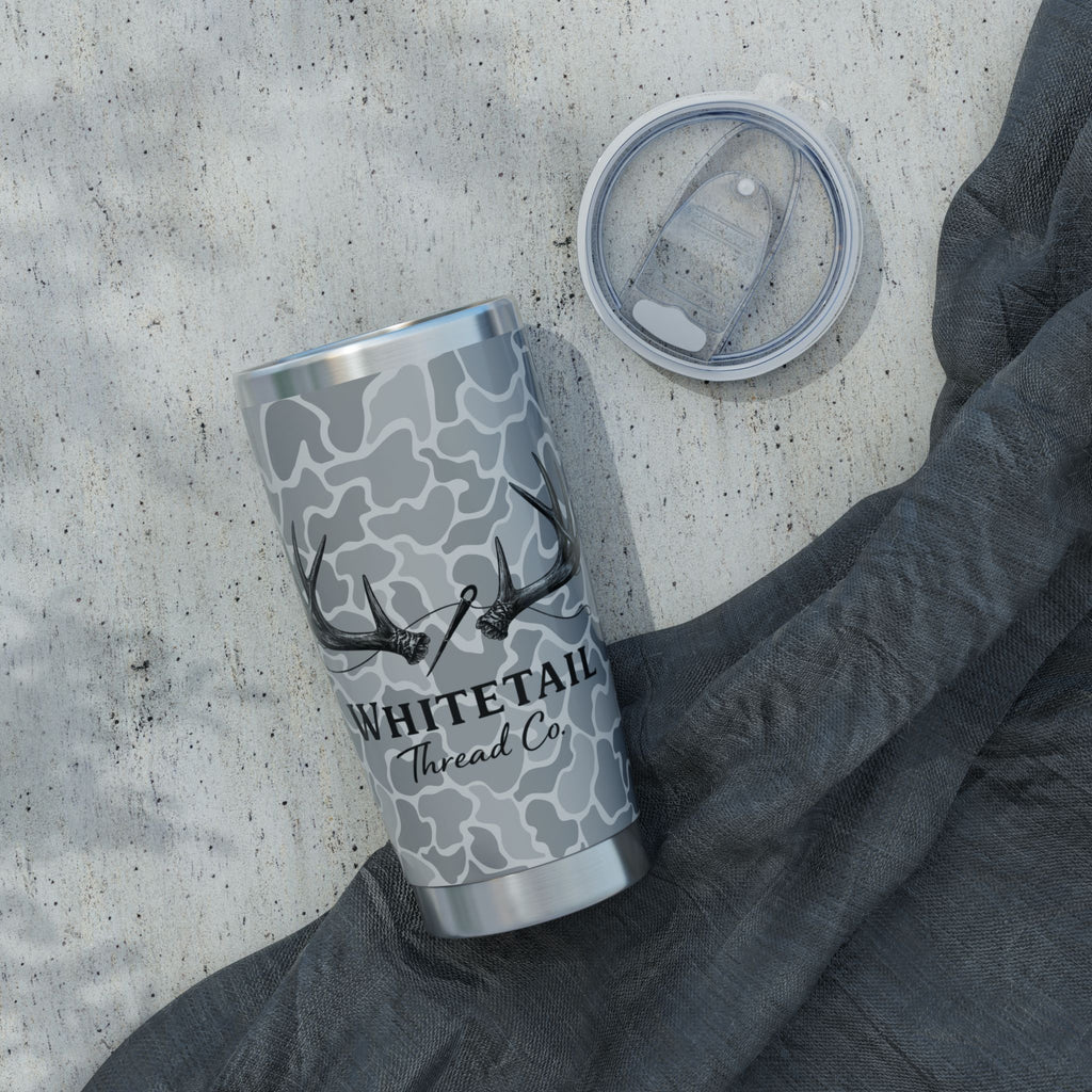 Whitetail Thread Co. Camouflage 20oz Tumbler — Insulated Hunting Travel Mug