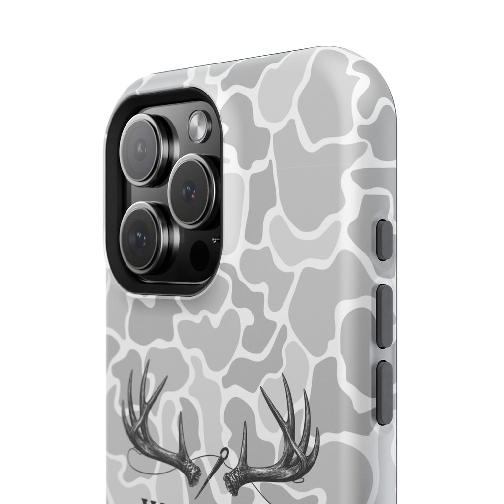 Duck Camo Whitetail Thread Co. Antler Phone Case — Impact-Resistant iphone case