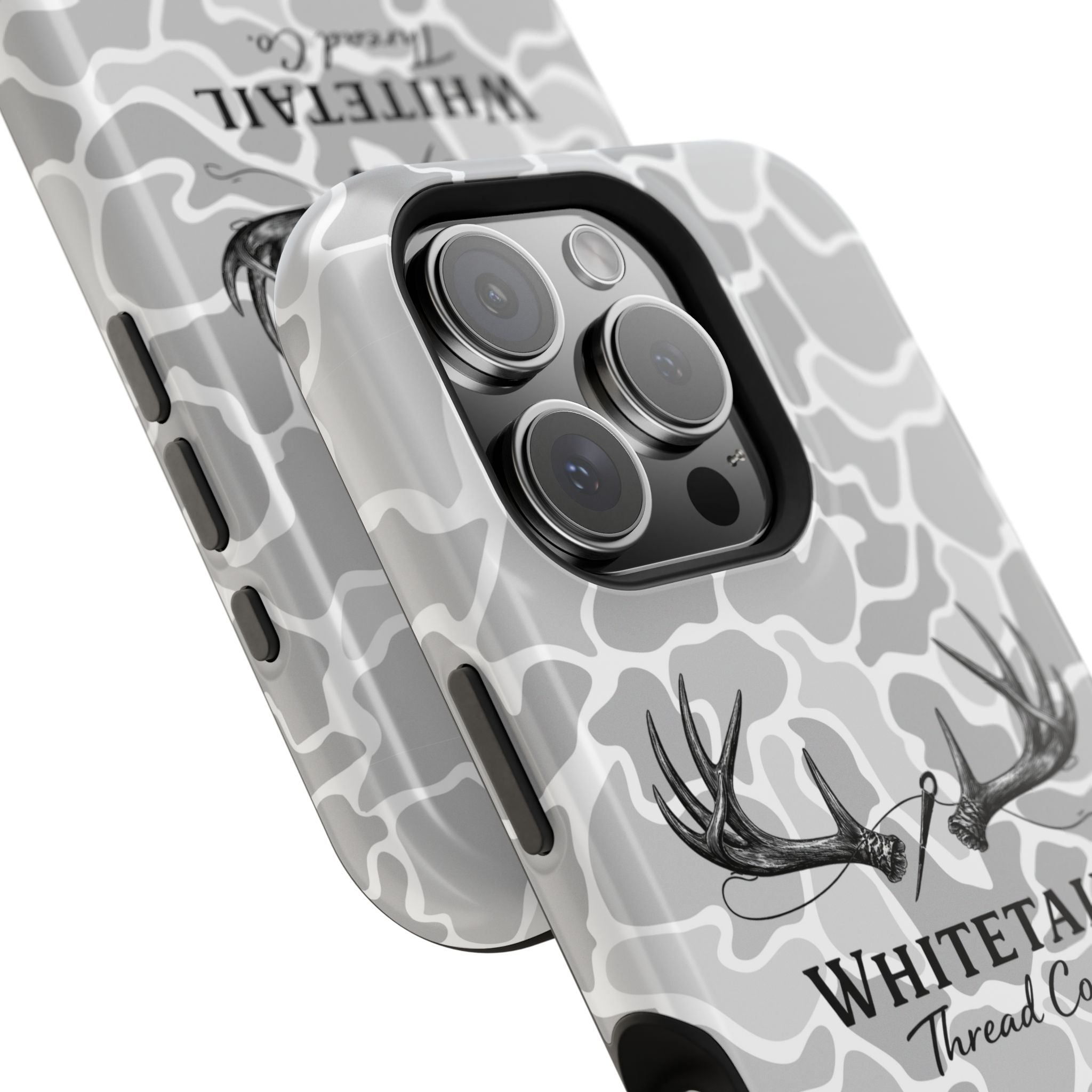 Duck Camo Whitetail Thread Co. Antler Phone Case — Impact-Resistant iphone case