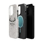WinterTree Camouflage Whitetail Antlers Phone Case — Magnetic Impact-Resistant