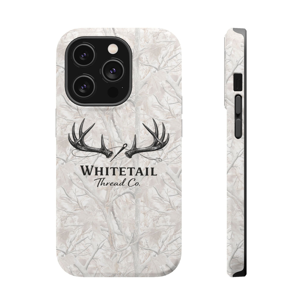 WinterTree Camouflage Whitetail Antlers Phone Case — Magnetic Impact-Resistant