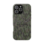 Camouflage Whitetail Antlers Phone Case — Magnetic Impact-Resistant