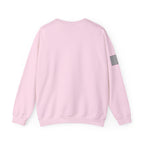 Whitetail Thread Antler Crewneck Sweatshirt — Small logo American Flag Sleeve