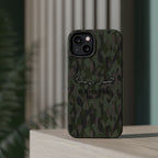 Camouflage Whitetail Antlers Phone Case — Magnetic Impact-Resistant