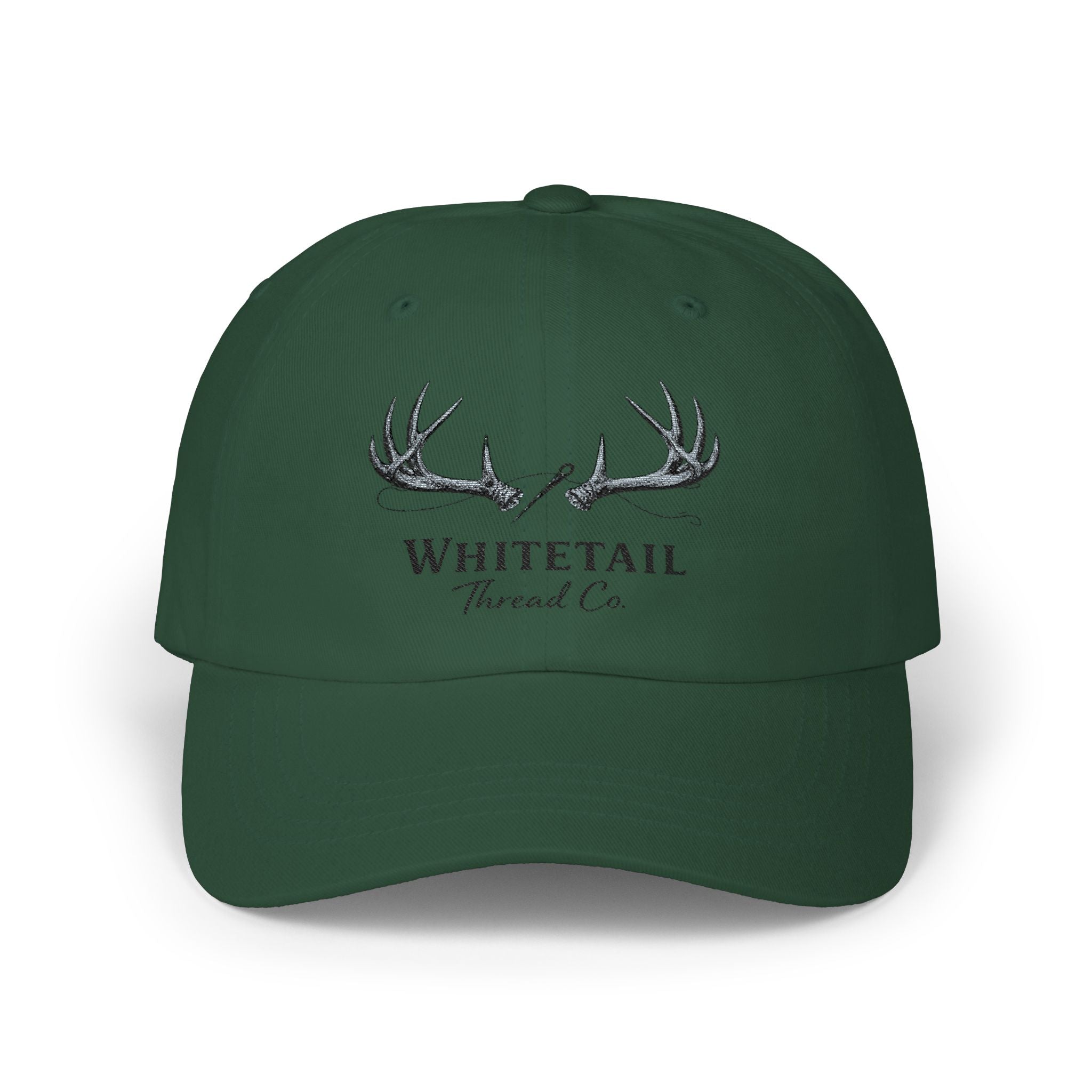 Whitetail Antler Dad Cap — Classic Hunting Baseball Hat