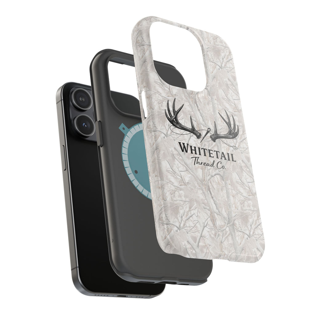 WinterTree Camouflage Whitetail Antlers Phone Case — Magnetic Impact-Resistant