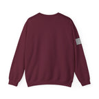 Whitetail Thread Co. Antler Crewneck Sweatshirt — American Flag Sleeve