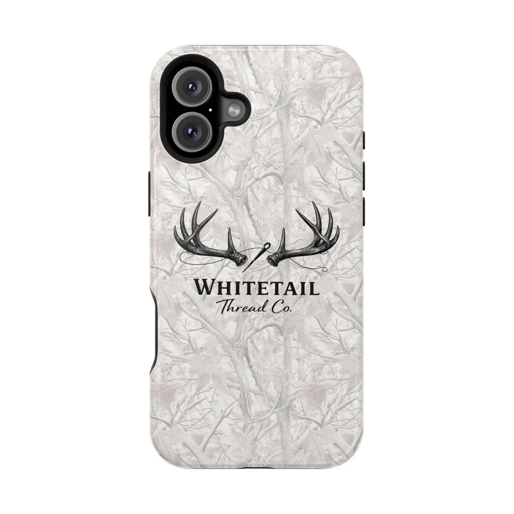 WinterTree Camouflage Whitetail Antlers Phone Case — Magnetic Impact-Resistant