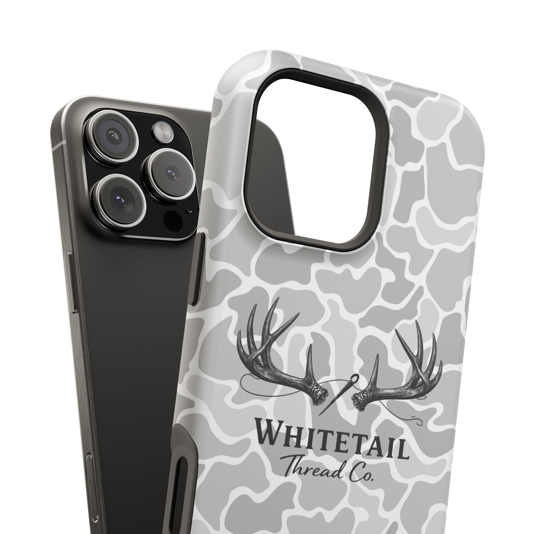 Duck Camo Whitetail Thread Co. Antler Phone Case — Impact-Resistant iphone case
