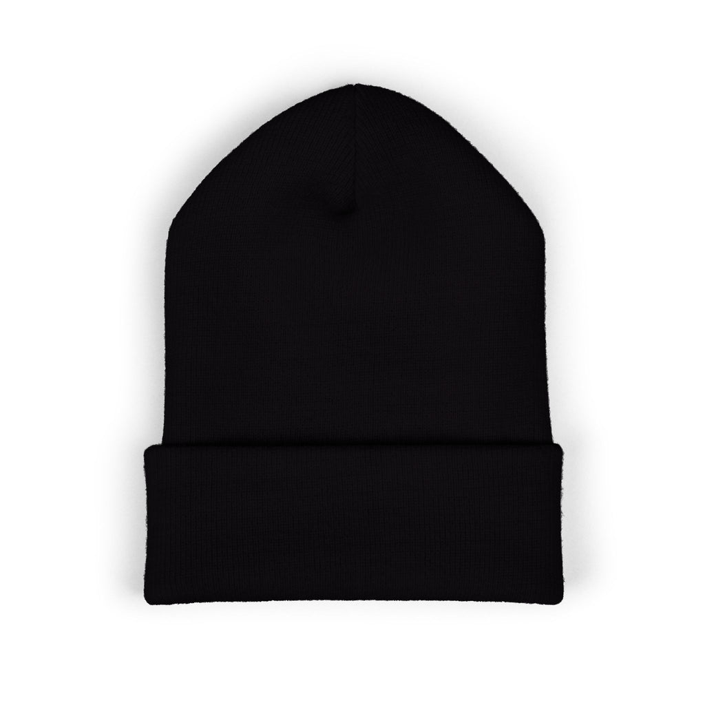 Embroidered 'Whitetail' Antler Knit Beanie — Cozy Hunting & Outdoor Winter Hat