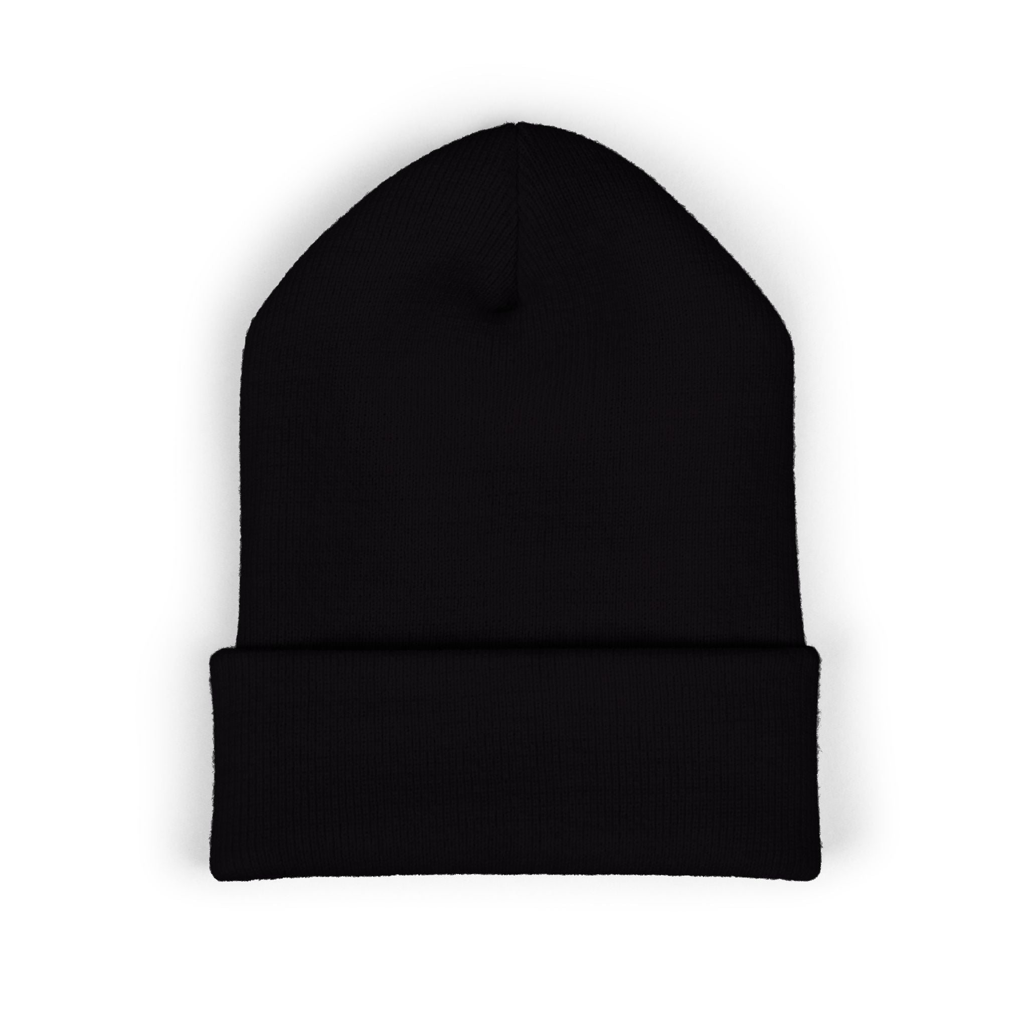 Embroidered 'Whitetail' Antler Knit Beanie — Cozy Hunting & Outdoor Winter Hat