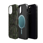 Camouflage Whitetail Antlers Phone Case — Magnetic Impact-Resistant