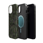 Camouflage Whitetail Antlers Phone Case — Magnetic Impact-Resistant