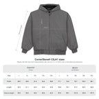 Embroidered Work Jacket — Durable Hooded Duck Cloth