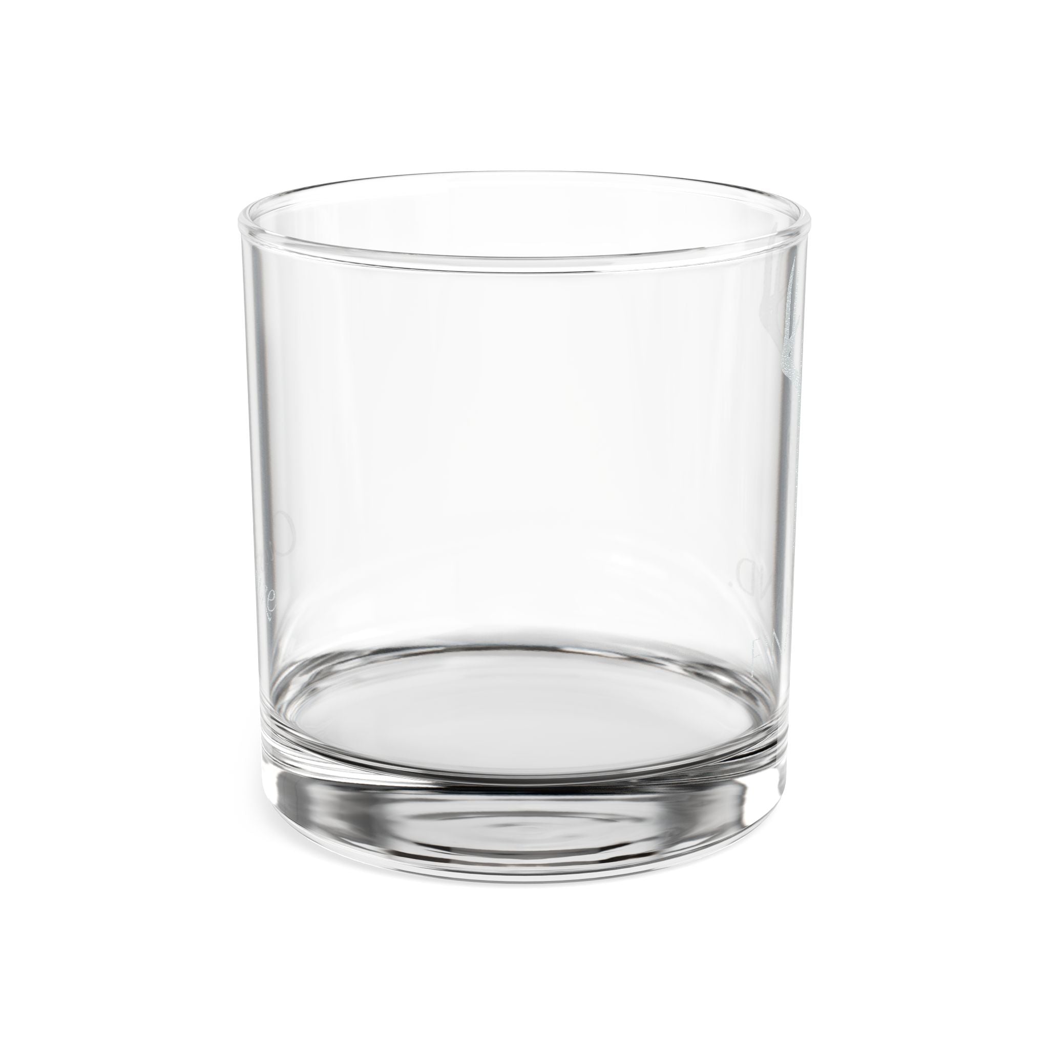 Engraved Deer Skull Whiskey Glass — 10.5 oz Personalized Rocks Glass