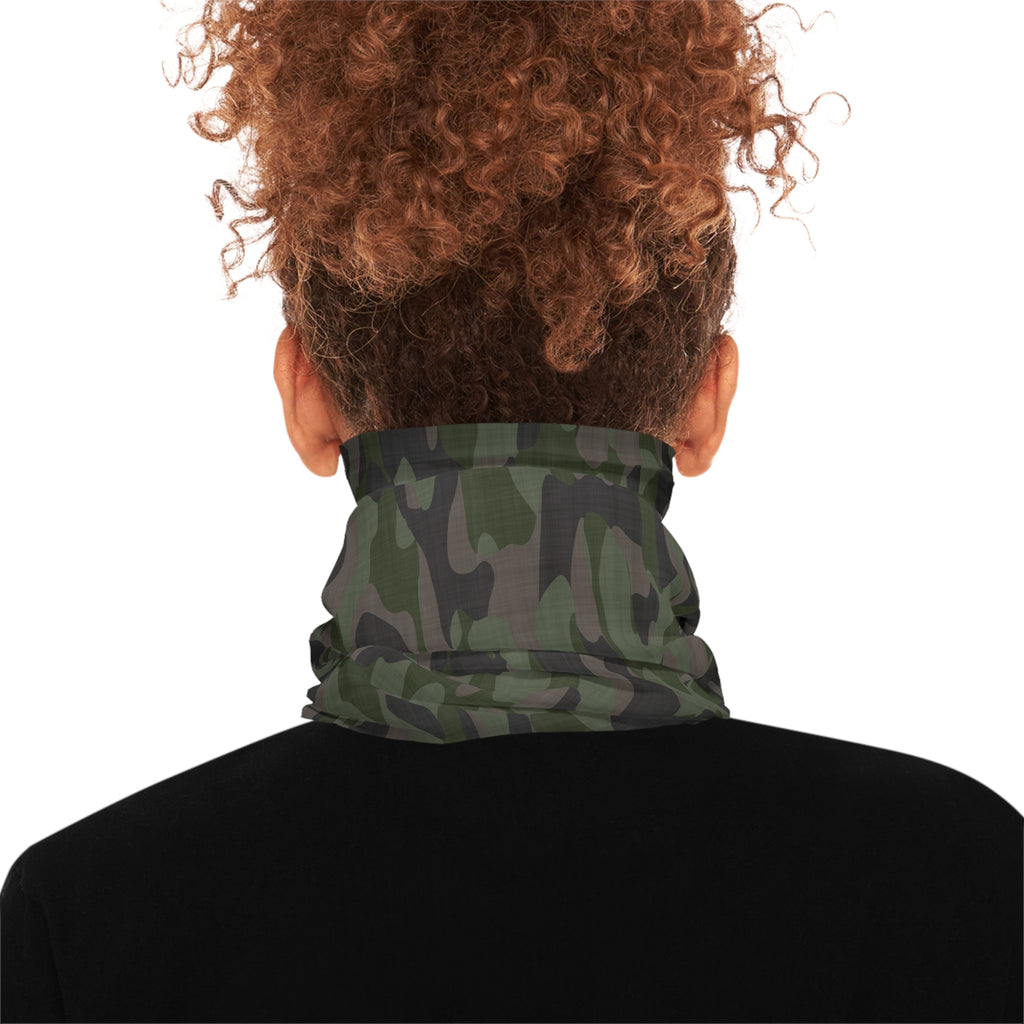 Camo Whitetail Thread Co. Neck Gaiter — Lightweight Hunting Face Mask & Headband