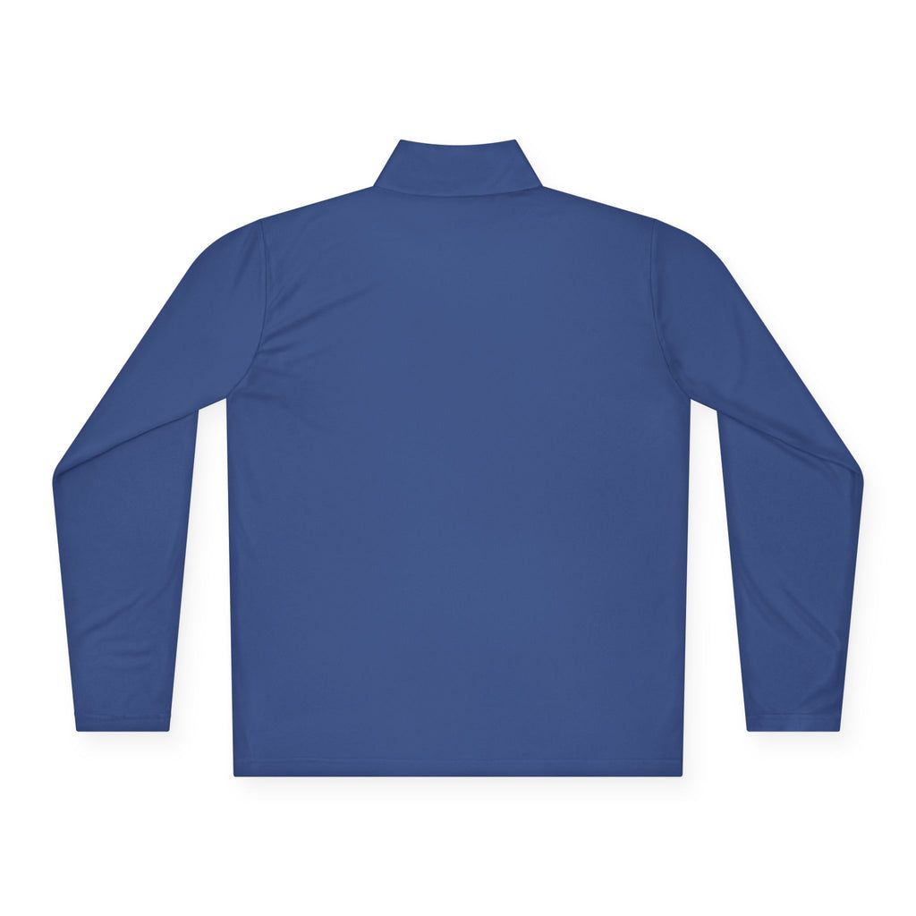 Quarter-Zip Pullover — Minimal Antler Logo Pullover