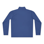 Quarter-Zip Pullover — Minimal Antler Logo Pullover