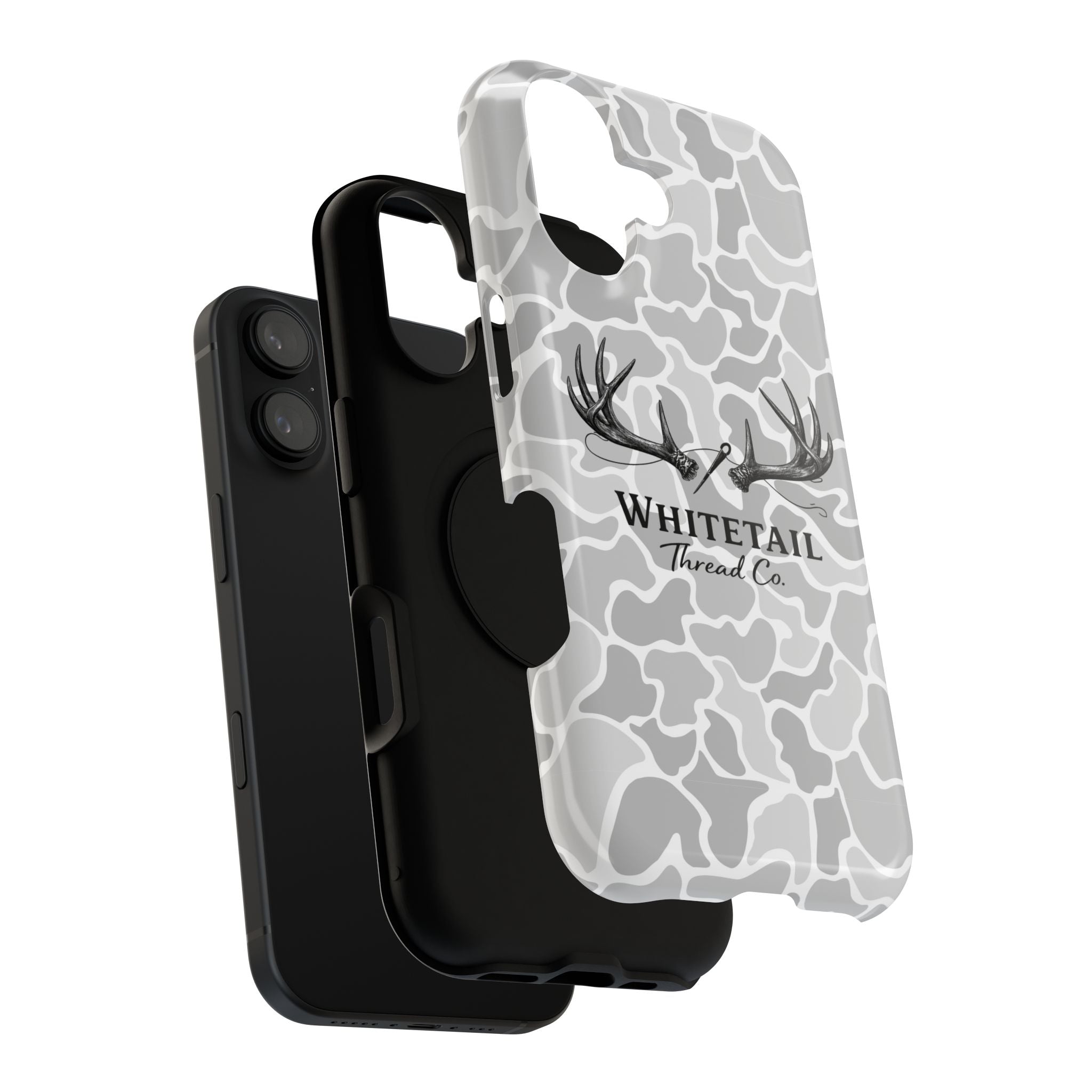 Duck Camo Whitetail Thread Co. Antler Phone Case — Impact-Resistant iphone case