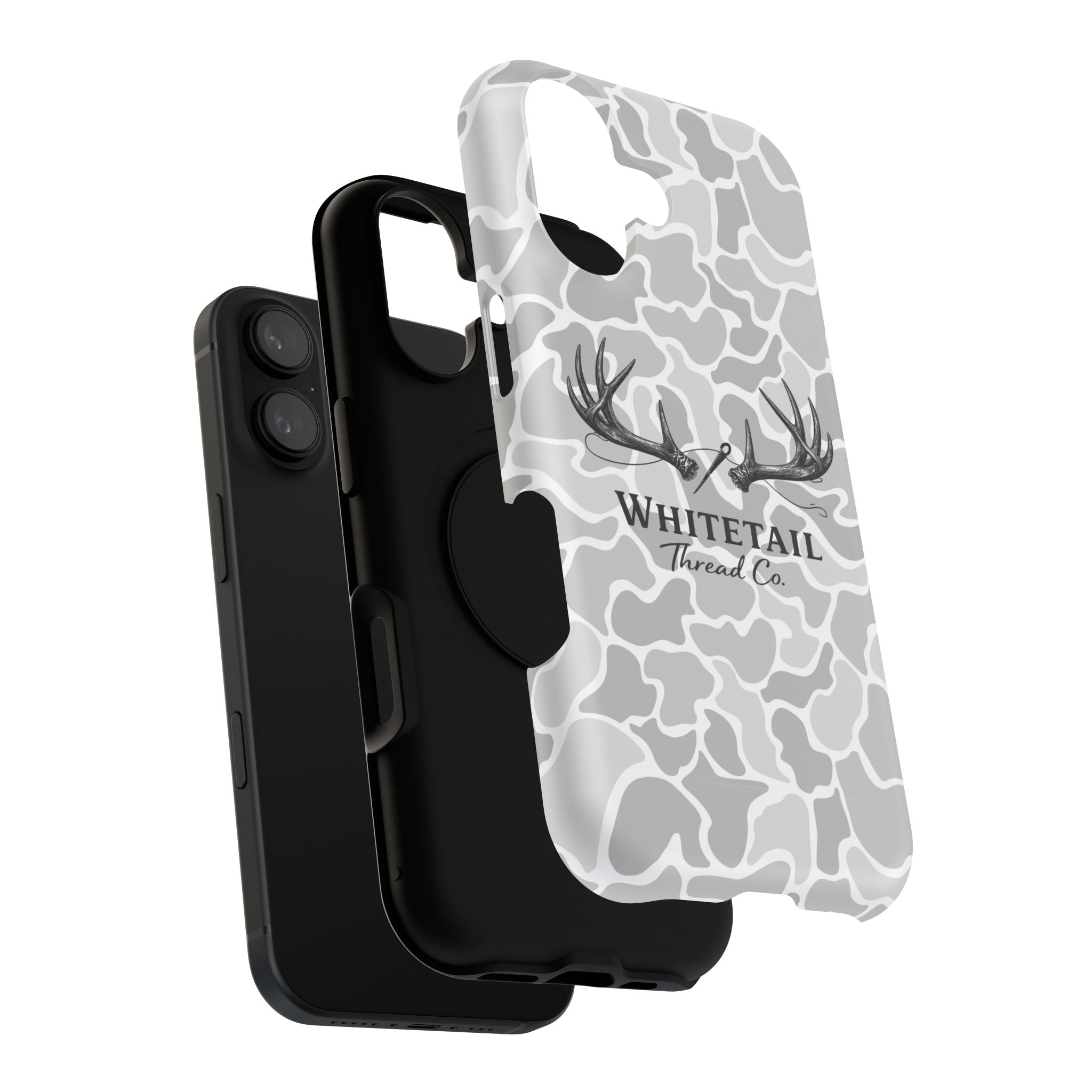 Duck Camo Whitetail Thread Co. Antler Phone Case — Impact-Resistant iphone case