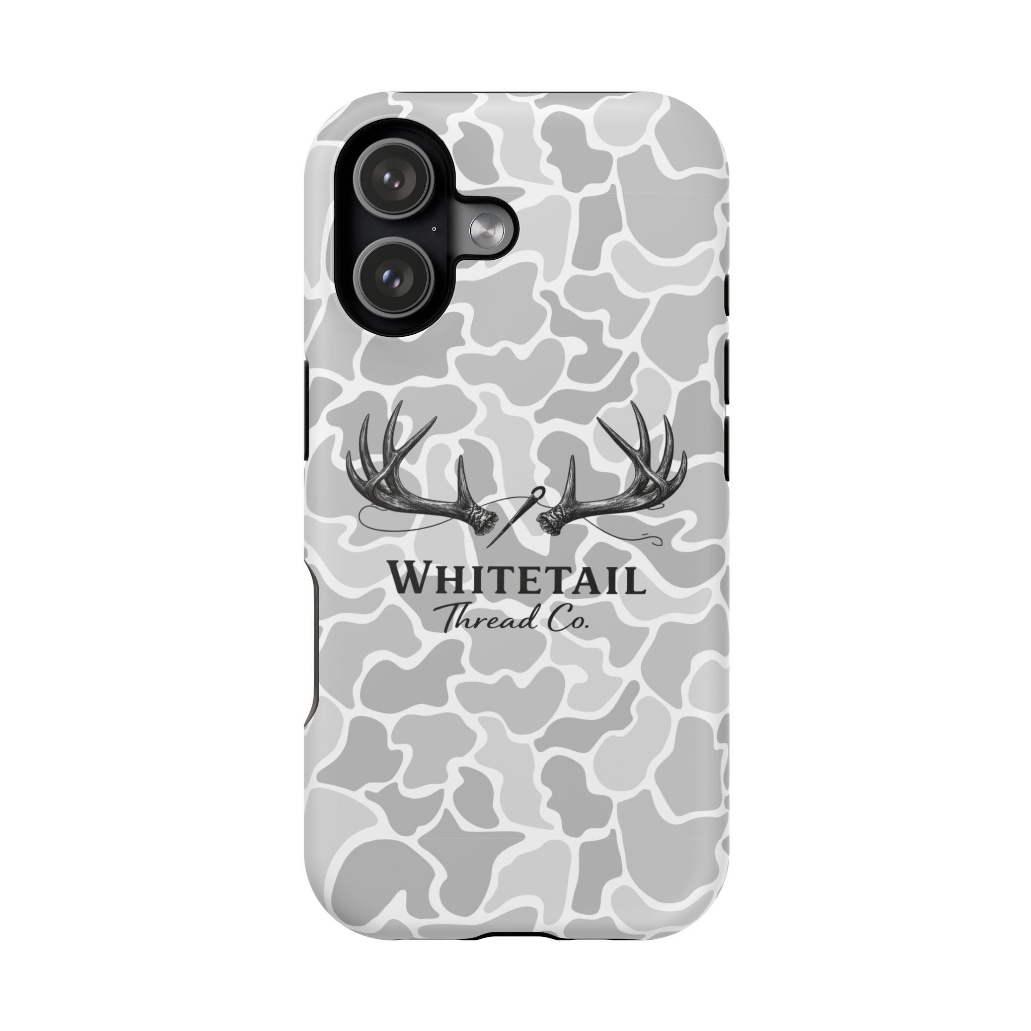 Duck Camo Whitetail Thread Co. Antler Phone Case — Impact-Resistant iphone case