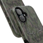 Camouflage Whitetail Antlers Phone Case — Magnetic Impact-Resistant