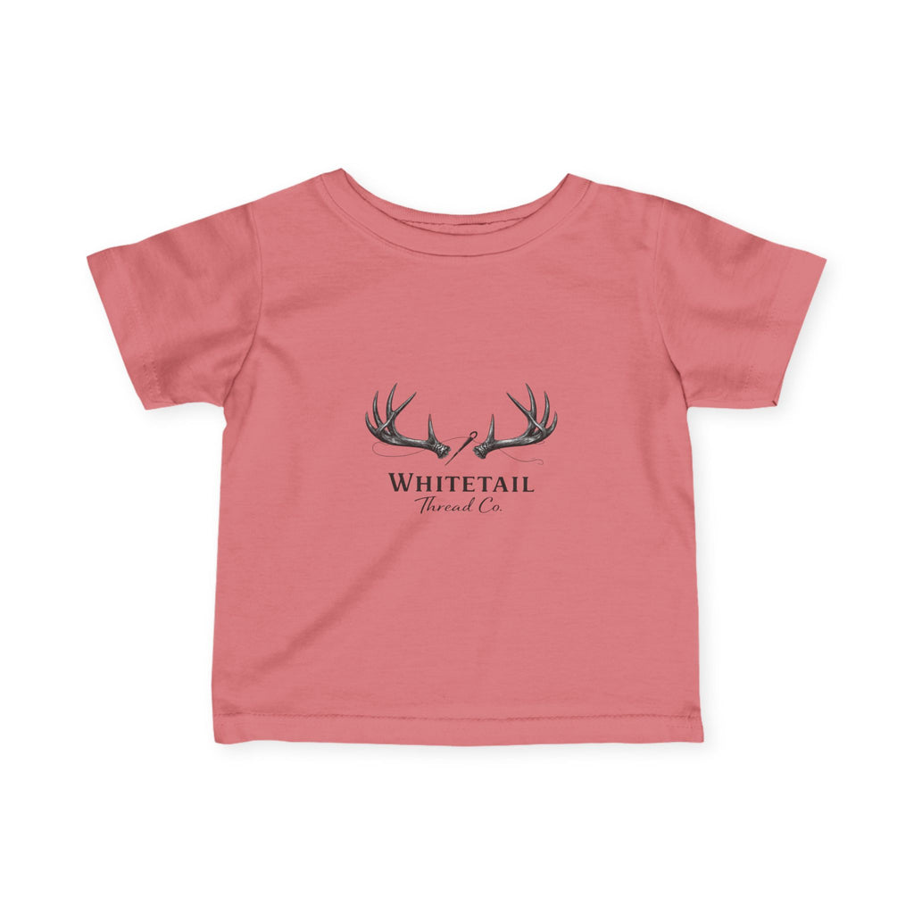 Infant Tee — Whitetail Brand Co. Antler Logo Baby Shirt