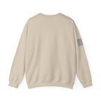 Whitetail Thread Co. Antler Crewneck Sweatshirt — American Flag Sleeve