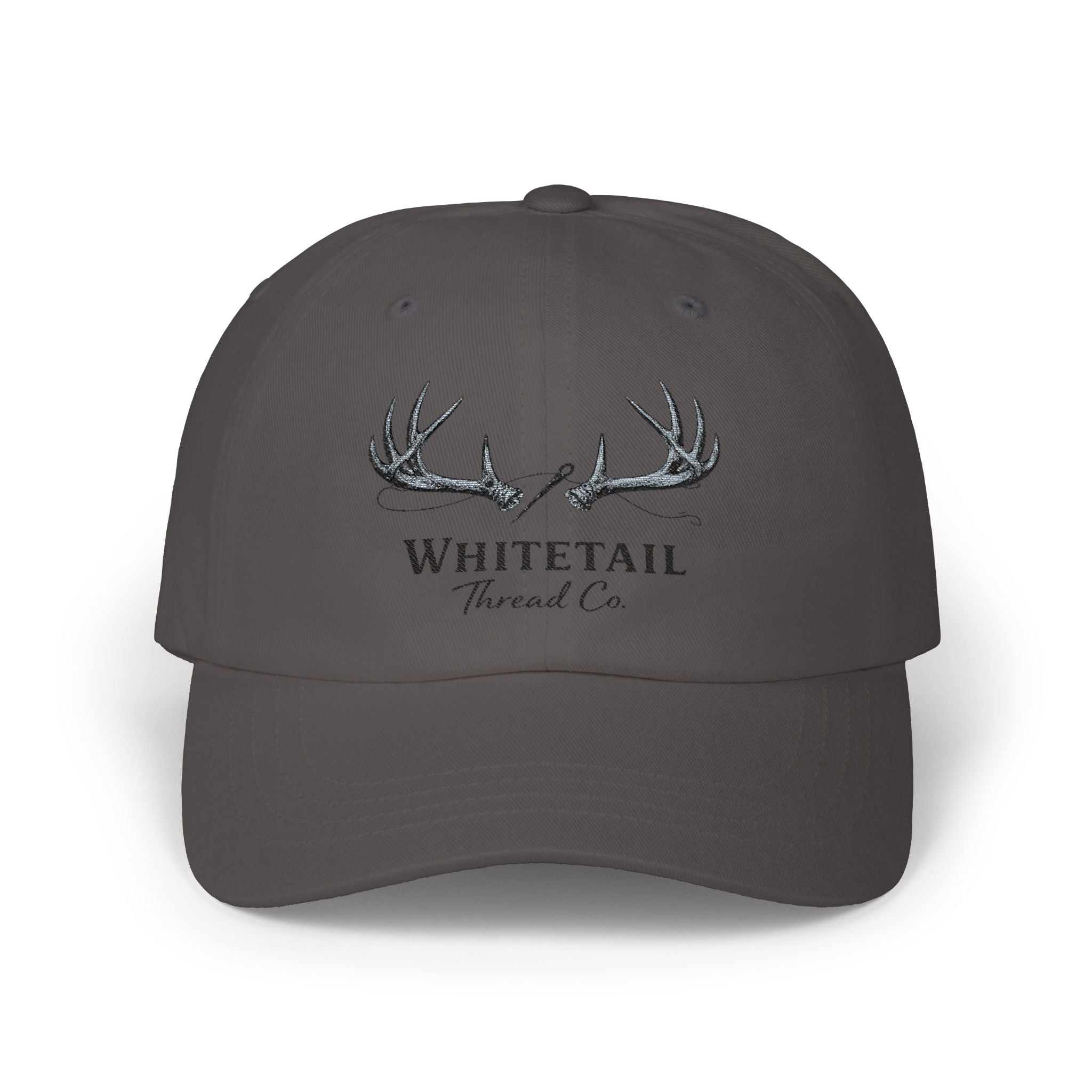 Whitetail Antler Dad Cap — Classic Hunting Baseball Hat