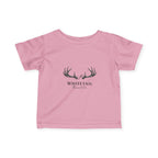 Infant Tee — Whitetail Brand Co. Antler Logo Baby Shirt