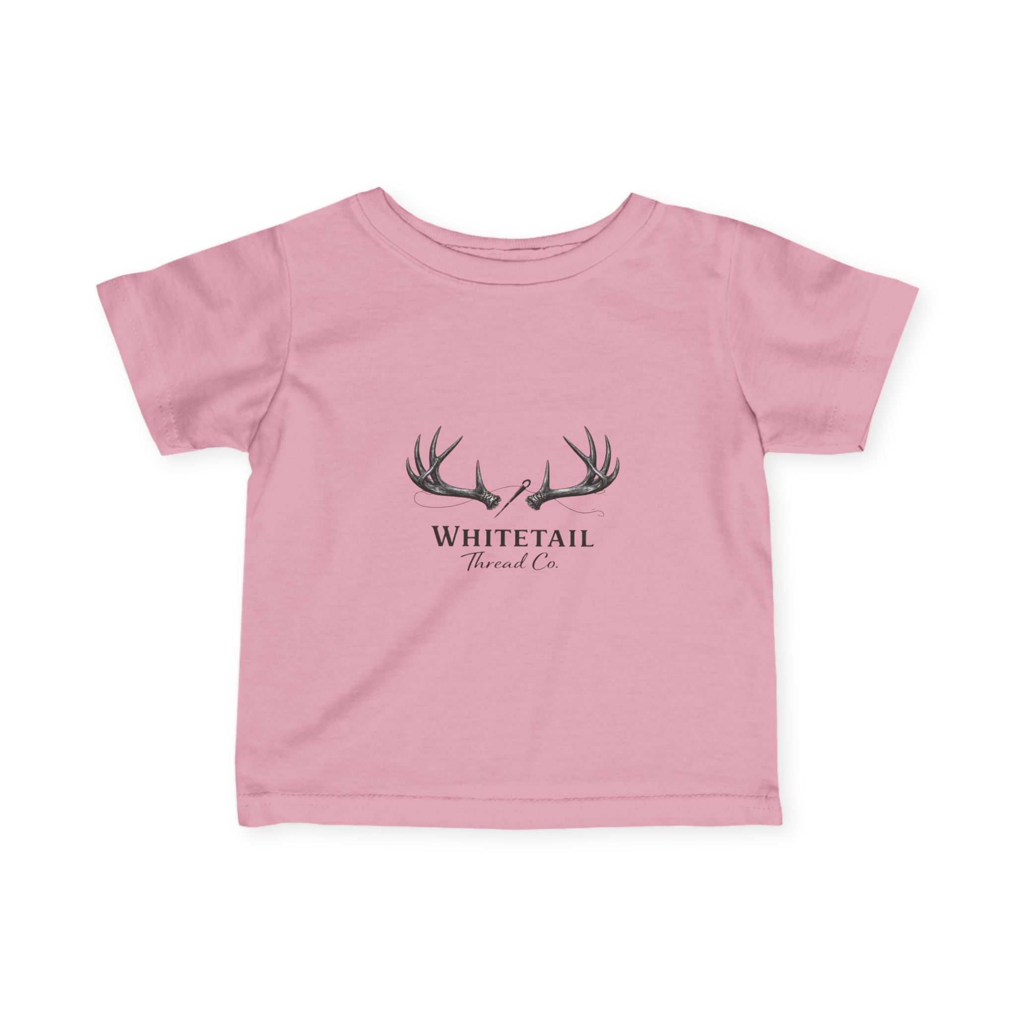 Infant Tee — Whitetail Brand Co. Antler Logo Baby Shirt
