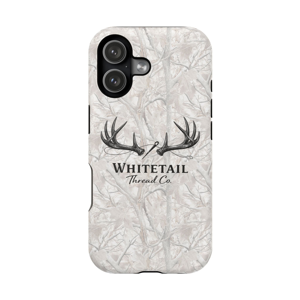 WinterTree Camouflage Whitetail Antlers Phone Case — Magnetic Impact-Resistant