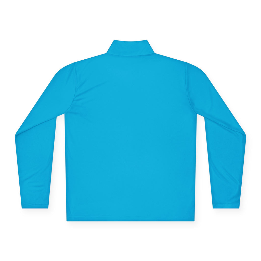 Quarter-Zip Pullover — Minimal Antler Logo Pullover