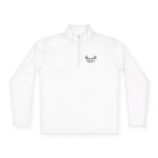 Quarter-Zip Pullover — Minimal Antler Logo Pullover