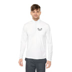 Quarter-Zip Pullover — Minimal Antler Logo Pullover