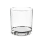 Engraved Whitetail Whiskey Glass — 10.5oz Rocks Glass, Deer Antler Logo